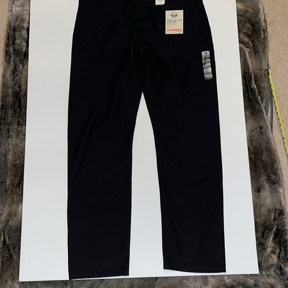 40/36 Dockers Men's Comfort Knit Jean Cut Straight Fit black 40x36 big tall NWT - Picture 12 of 12